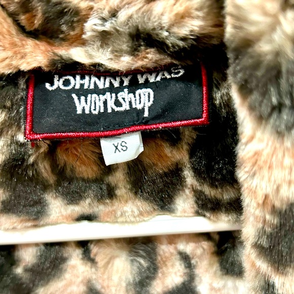 Johnny Was Leopard fur coat - Picture 7 of 12